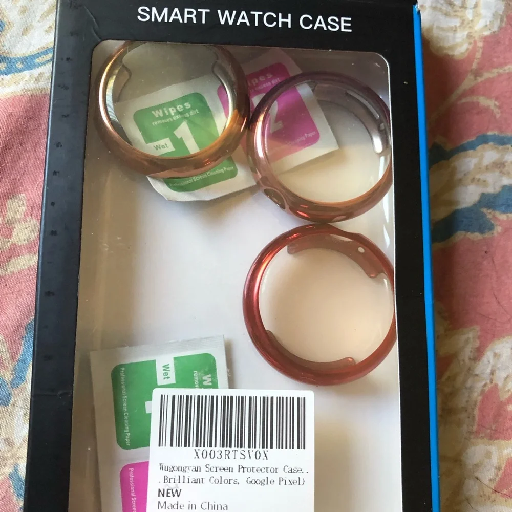 Universal Smartwatch Case - Rose Gold Accent